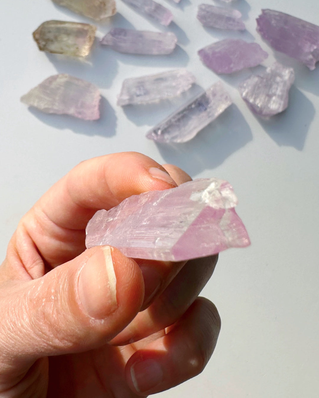 Raw Kunzite - Baltic Mermaid