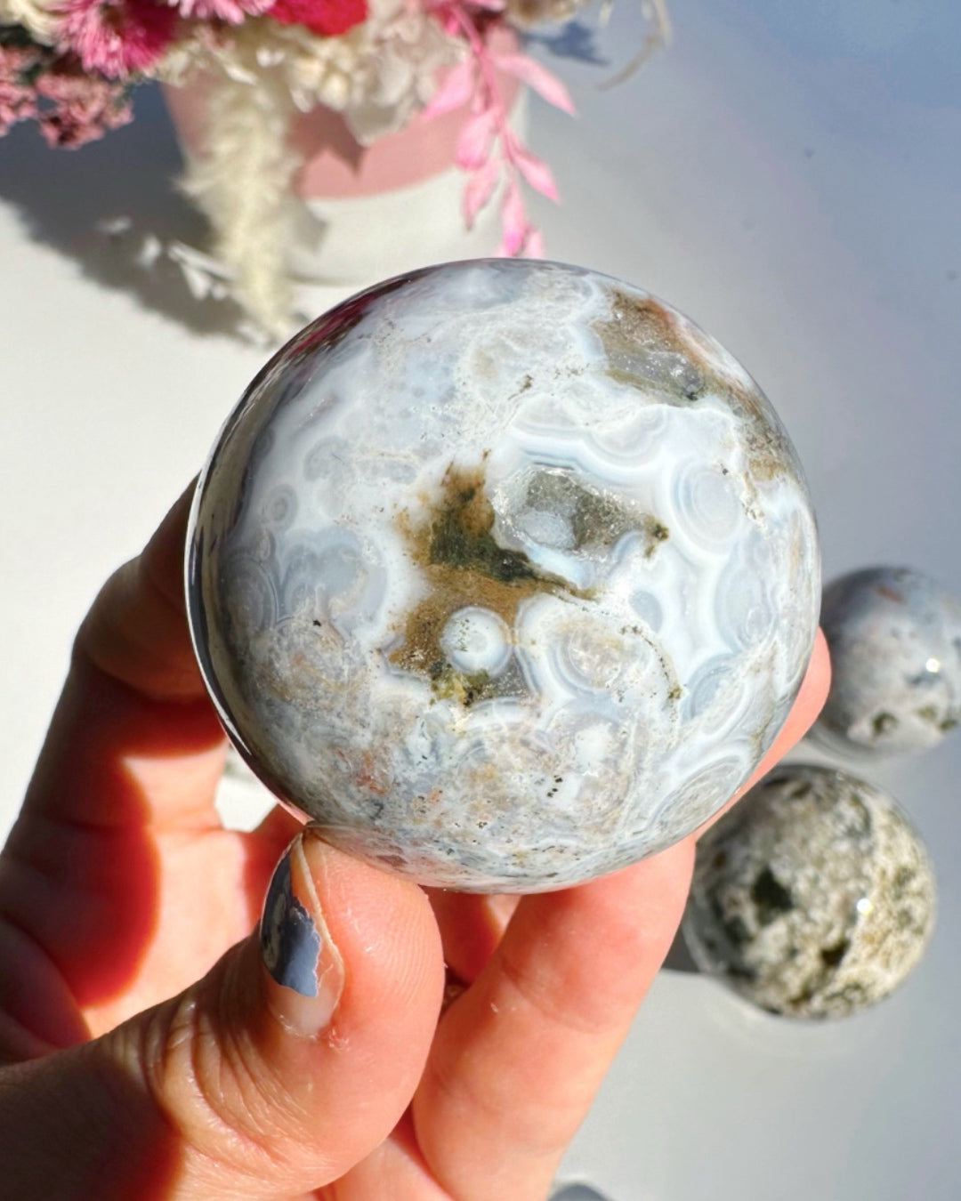 Ocean Jasper Sphere