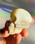 Peruvian Opal Skull