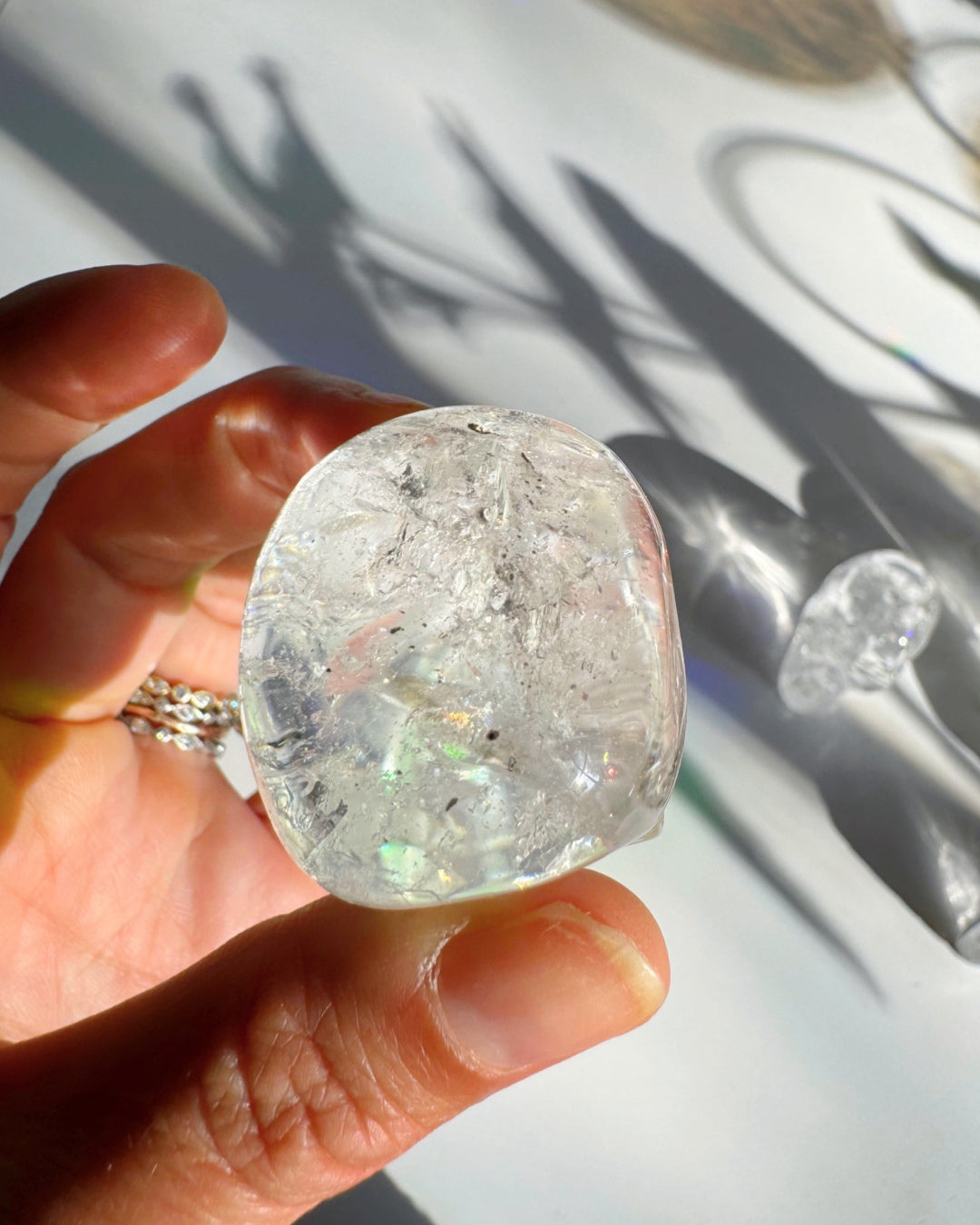 Clear Quartz Skull - Baltic Mermaid
