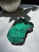 Large Polished Malachite Baltic Mermaid