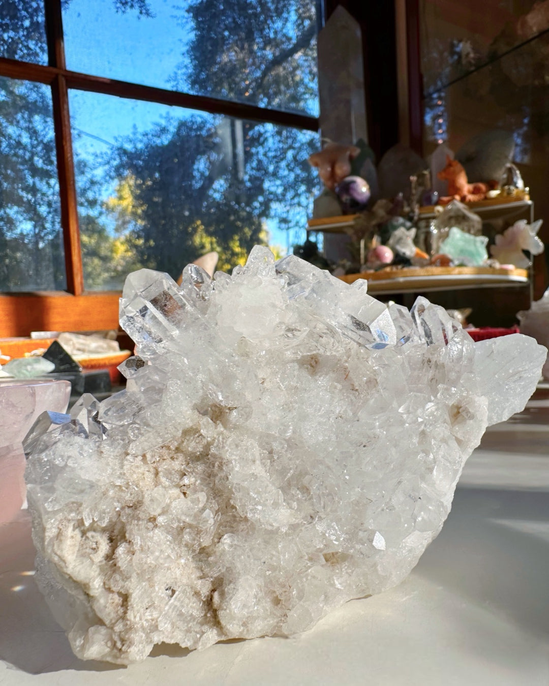 Clear Quartz Cluster - Baltic Mermaid
