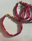 “Judy” - Ruby Gemstone Candy Bracelet