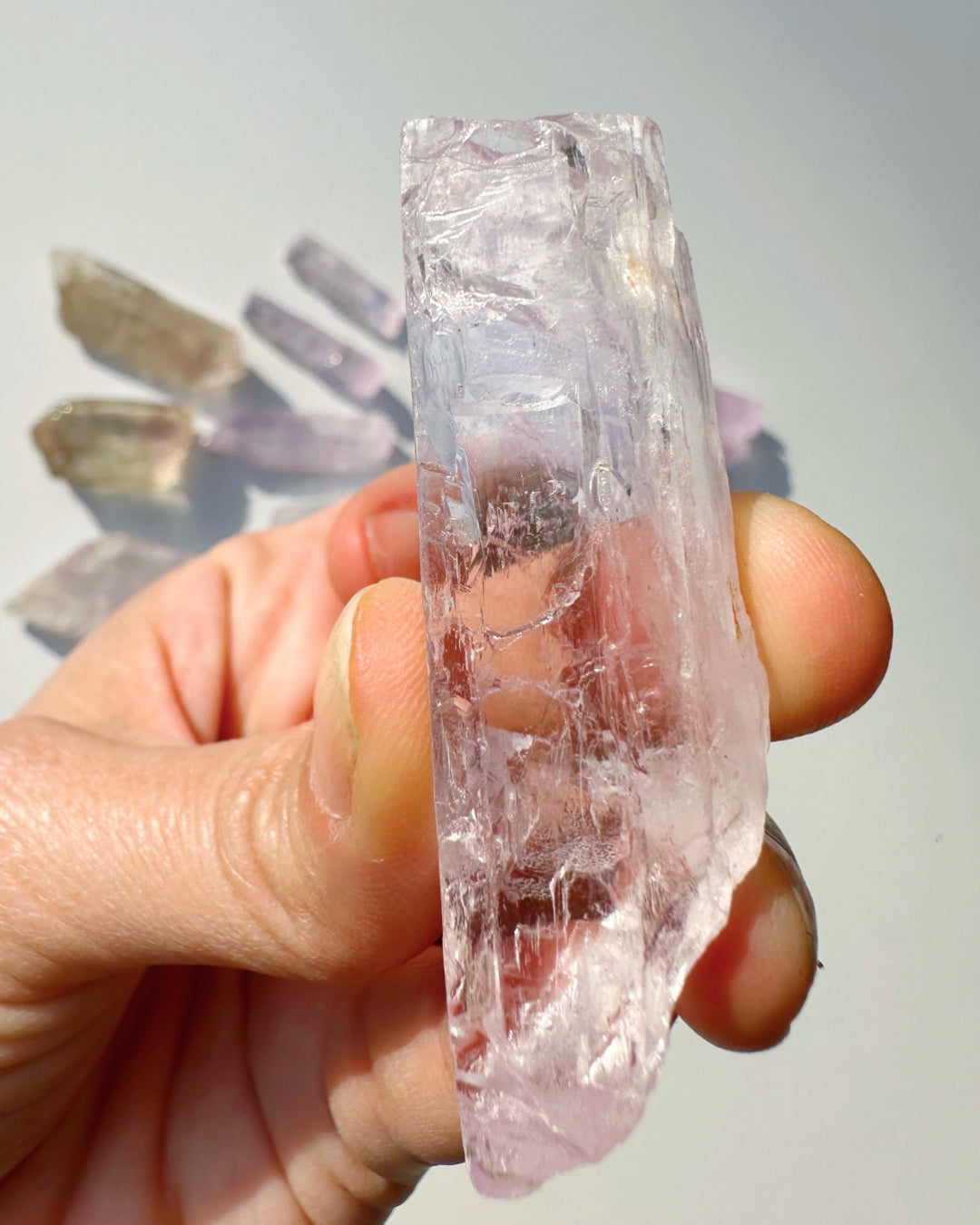 Raw Kunzite - Baltic Mermaid