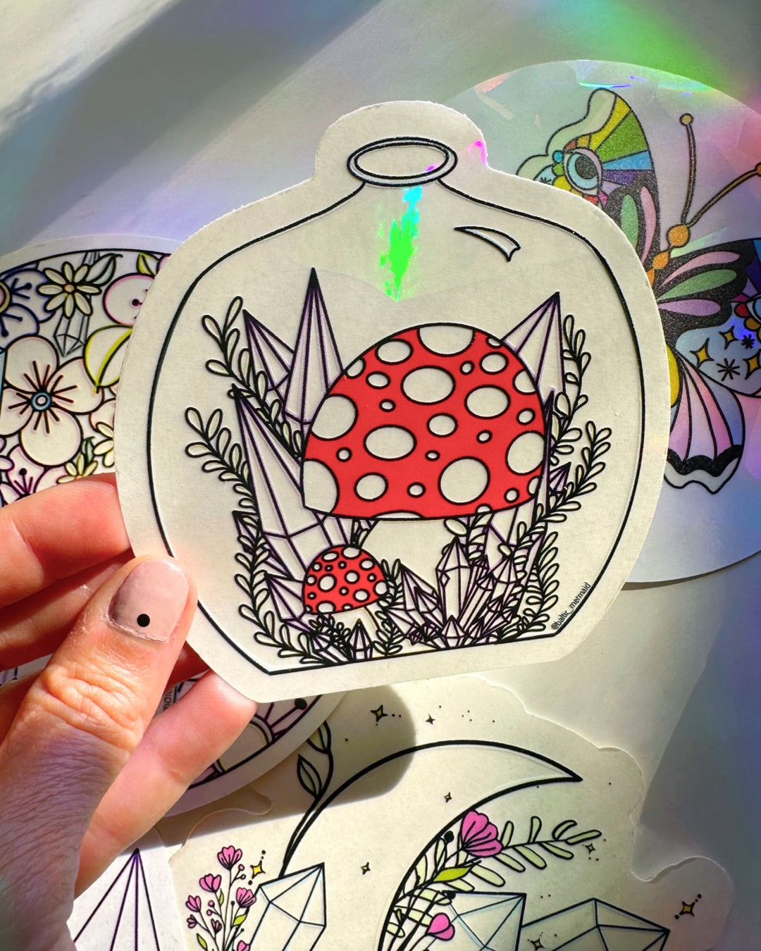 Rainbow Window Decal Bundle - Baltic Mermaid