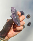 Amethyst Stalactite Slice A