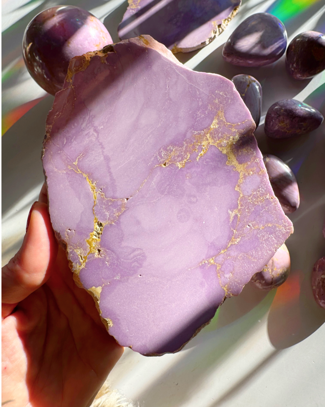 Phosphosiderite Slab - AAA - Baltic Mermaid