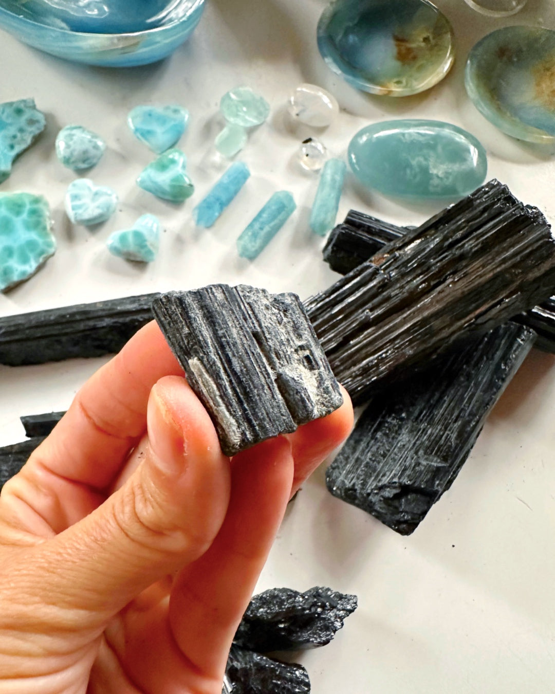 Raw Black Tourmaline - Baltic Mermaid