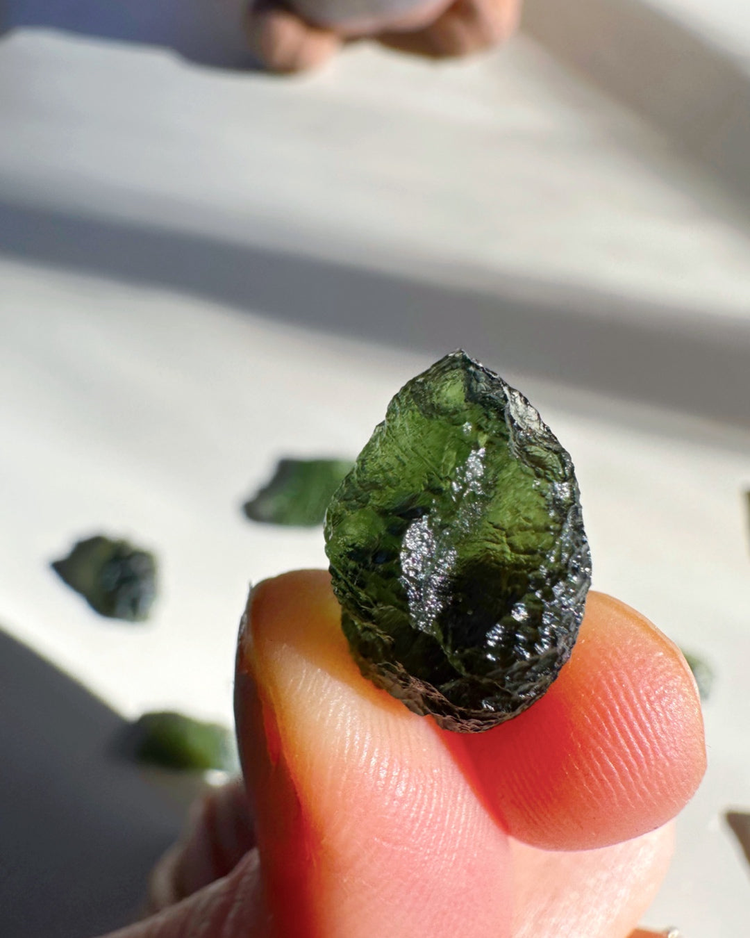 Chlum Moldavite  #4 - AA - Baltic Mermaid