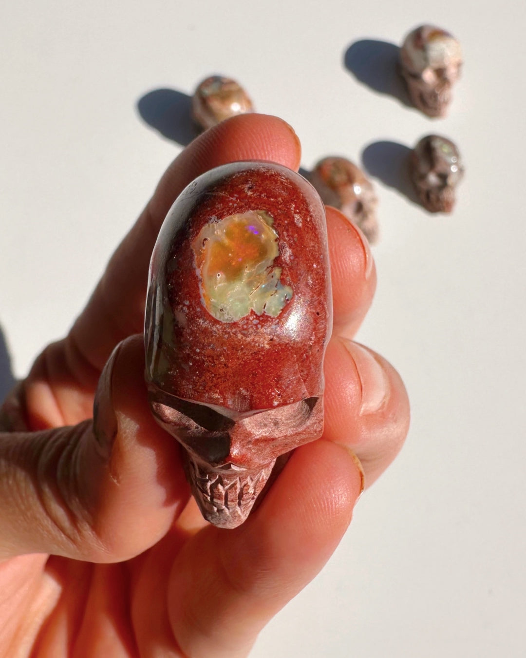 Cantera Opal Skull - Baltic Mermaid