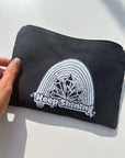 "Keep Shinning" 8oz. Cotton Zippered Pouch