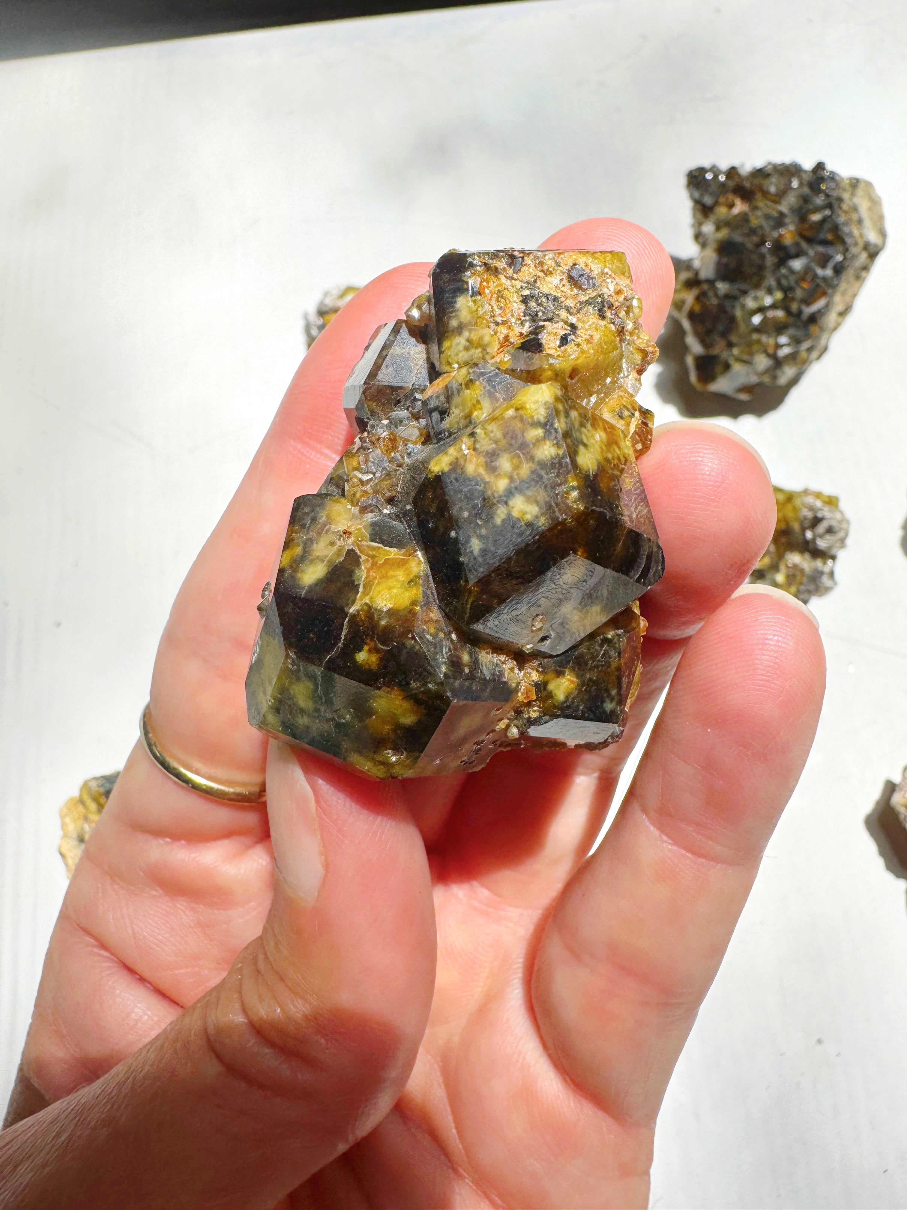 Rare Mali Green Grossular Andradite Garnet AAA Quality Baltic Mermaid