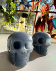 Angelite Skulls