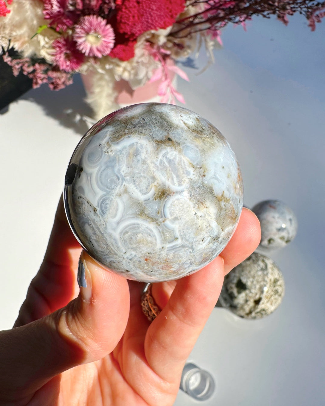 Ocean Jasper Sphere