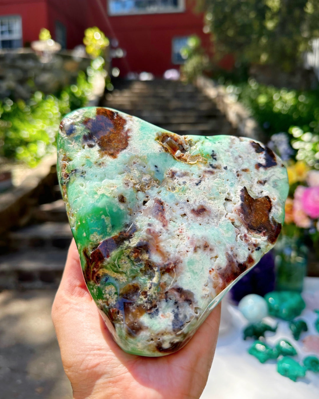 Chrysoprase Freeform - from Australian - Baltic Mermaid