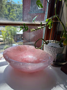 Large Rose Quartz Bowl Baltic Mermaid
