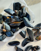 Blue Tiger Eye Tumbled Stones - Baltic Mermaid