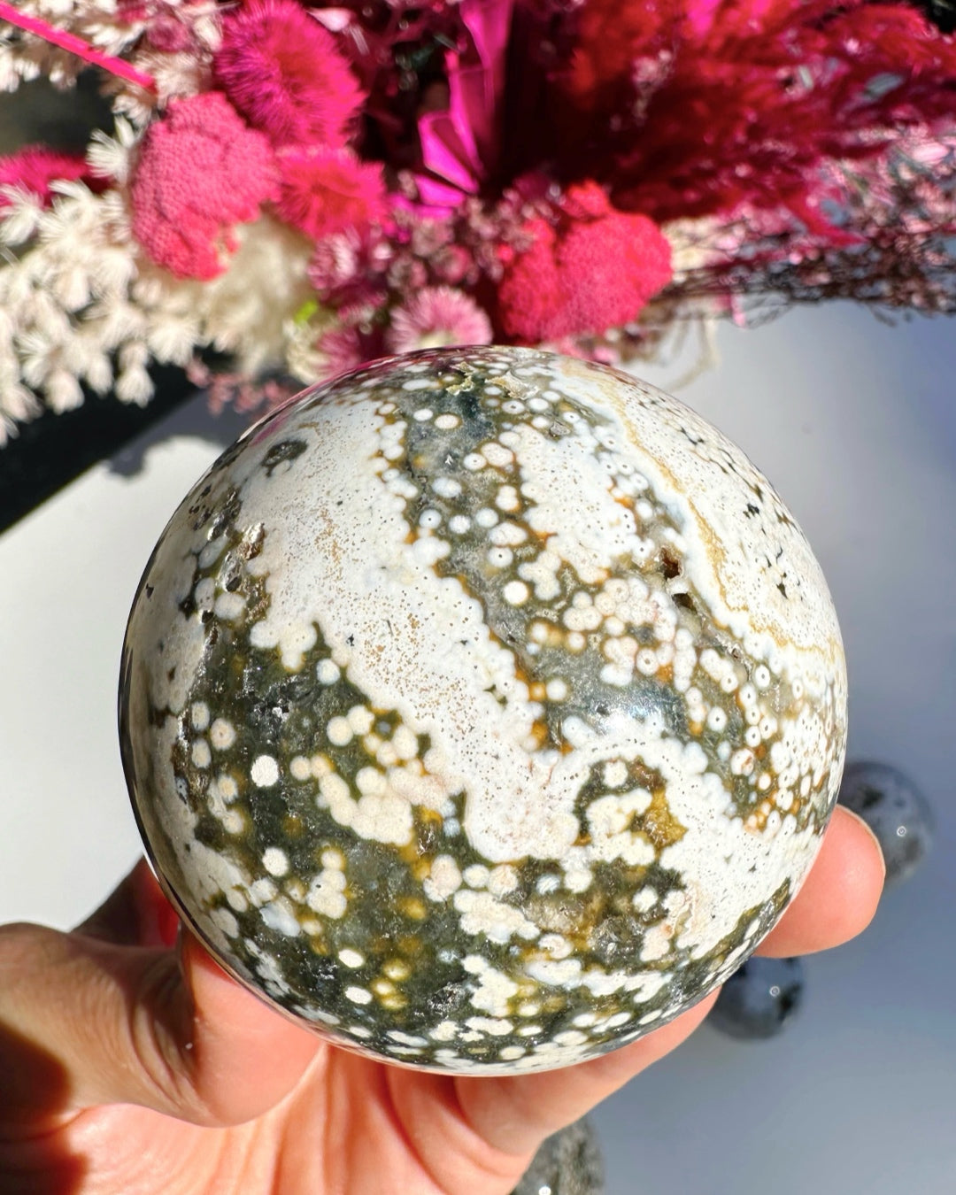 Ocean Jasper Sphere