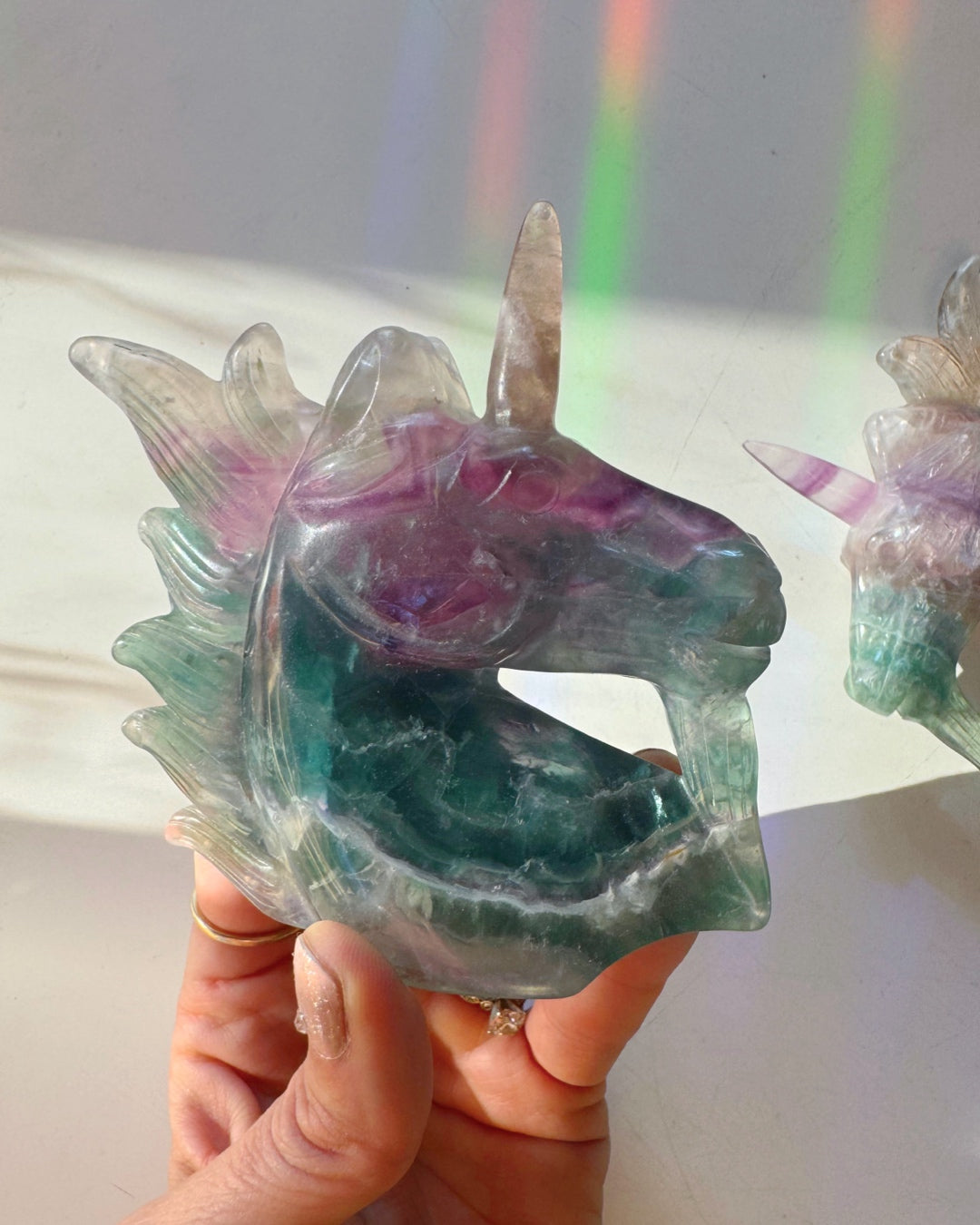 Fluorite Unicorn - Baltic Mermaid