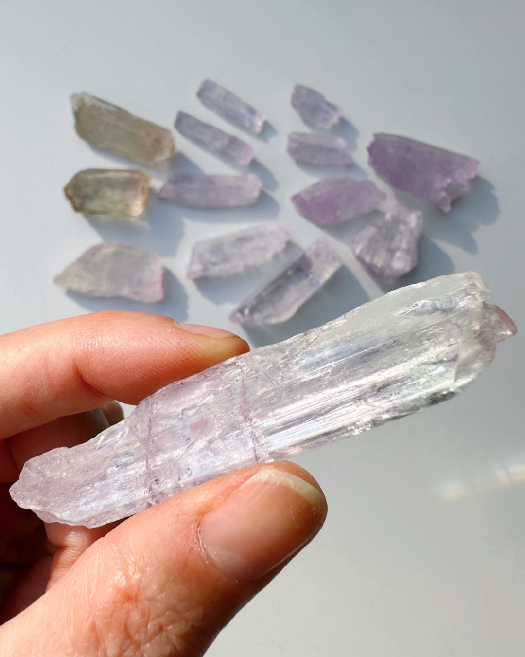 Raw Kunzite - Baltic Mermaid