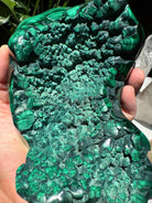 Large Polished Malachite Baltic Mermaid