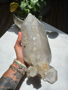 Large Double Terminated Quartz Point w/ Inclusions from Brazil Baltic Mermaid