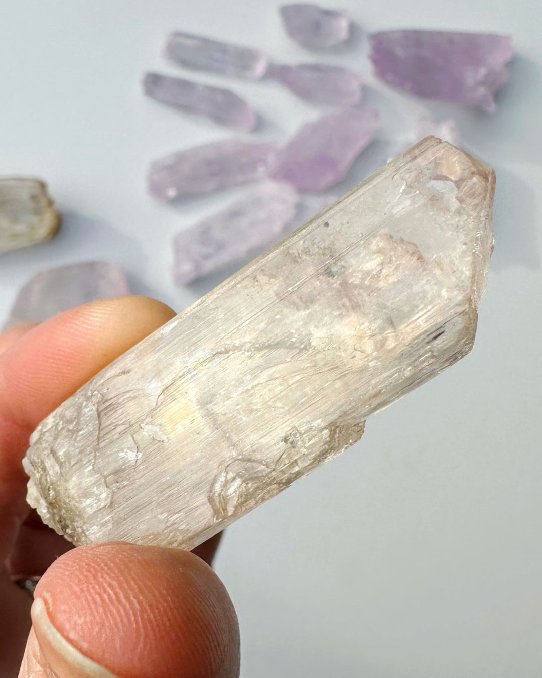 Raw Kunzite - Baltic Mermaid