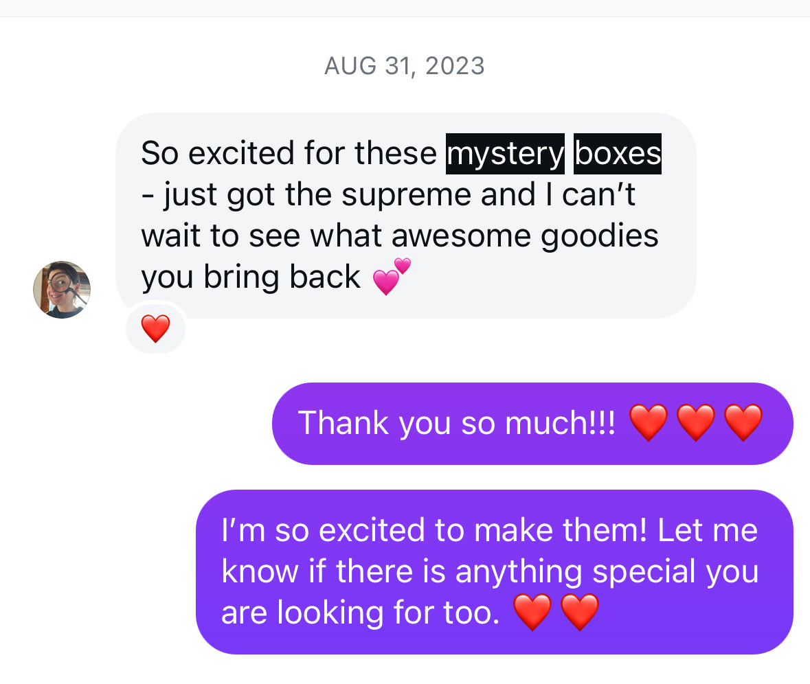 DENVER MYSTERY CRYSTAL BOXES Baltic Mermaid