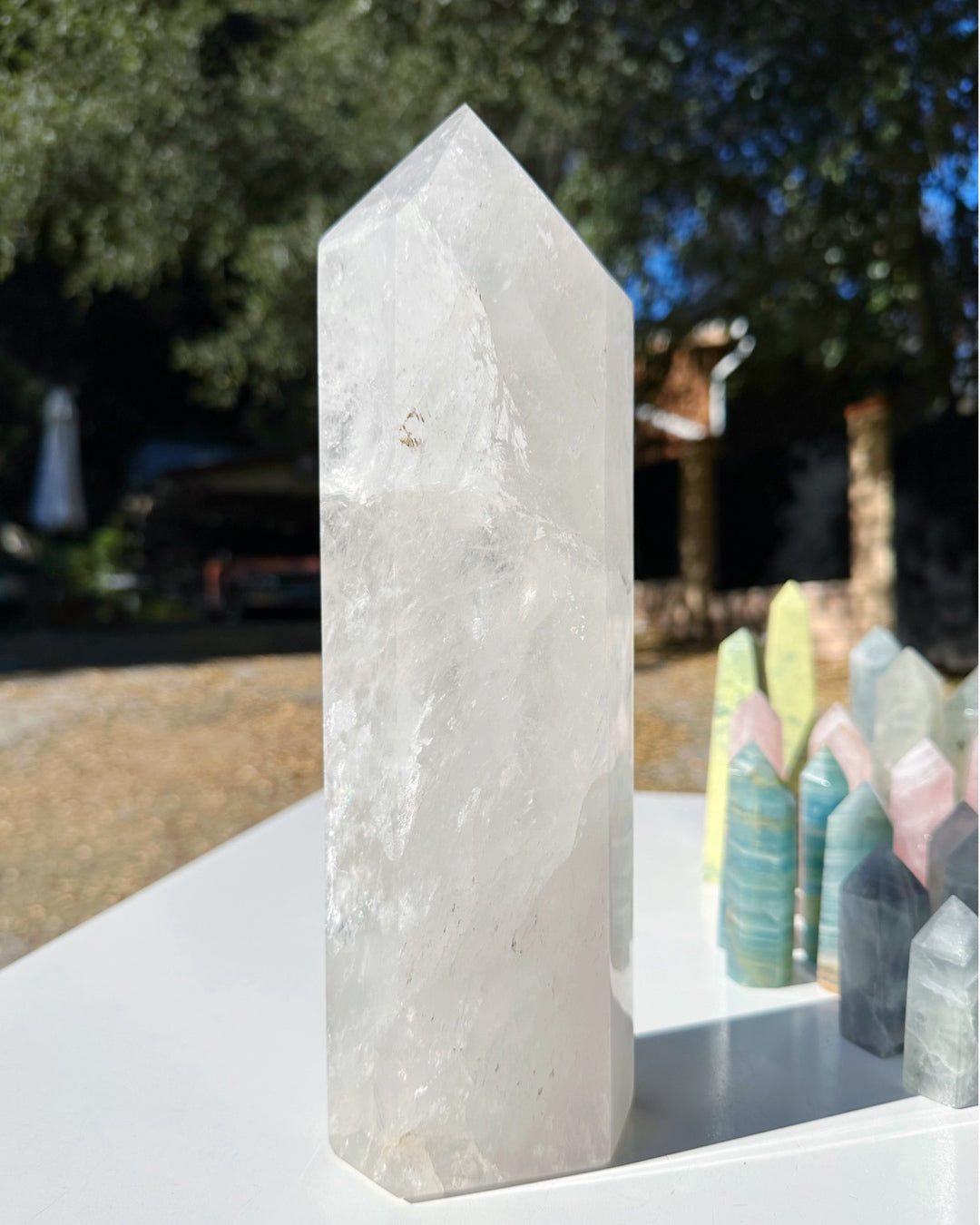 Large Quartz Tower - Baltic Mermaid