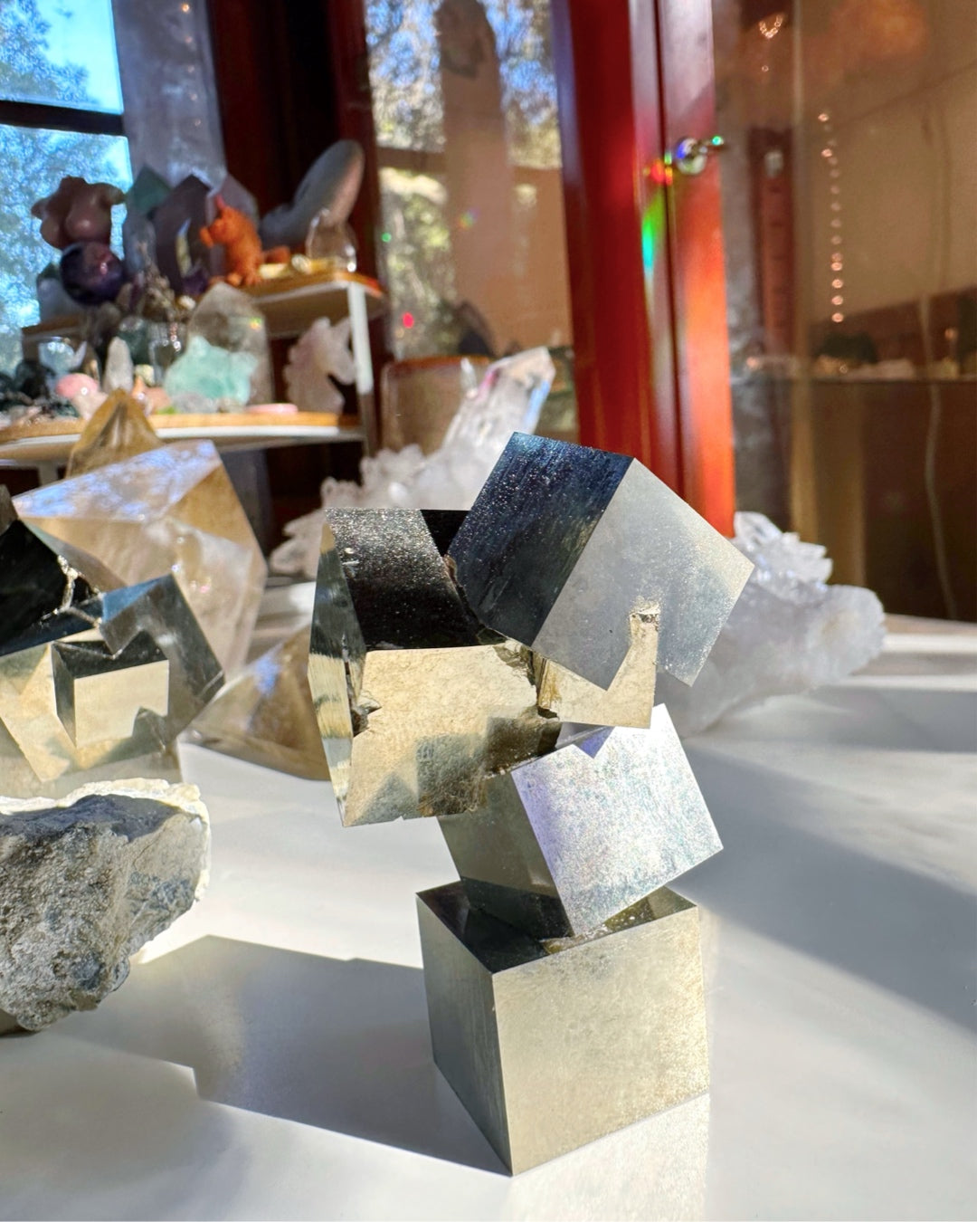 Pyrite Cube Cluster - AAA