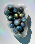 Labradorite Mini Spheres AAA