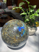 Large Labradorite Sphere from Madagascar Baltic Mermaid