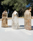 Smoky Quartz Towers - Small