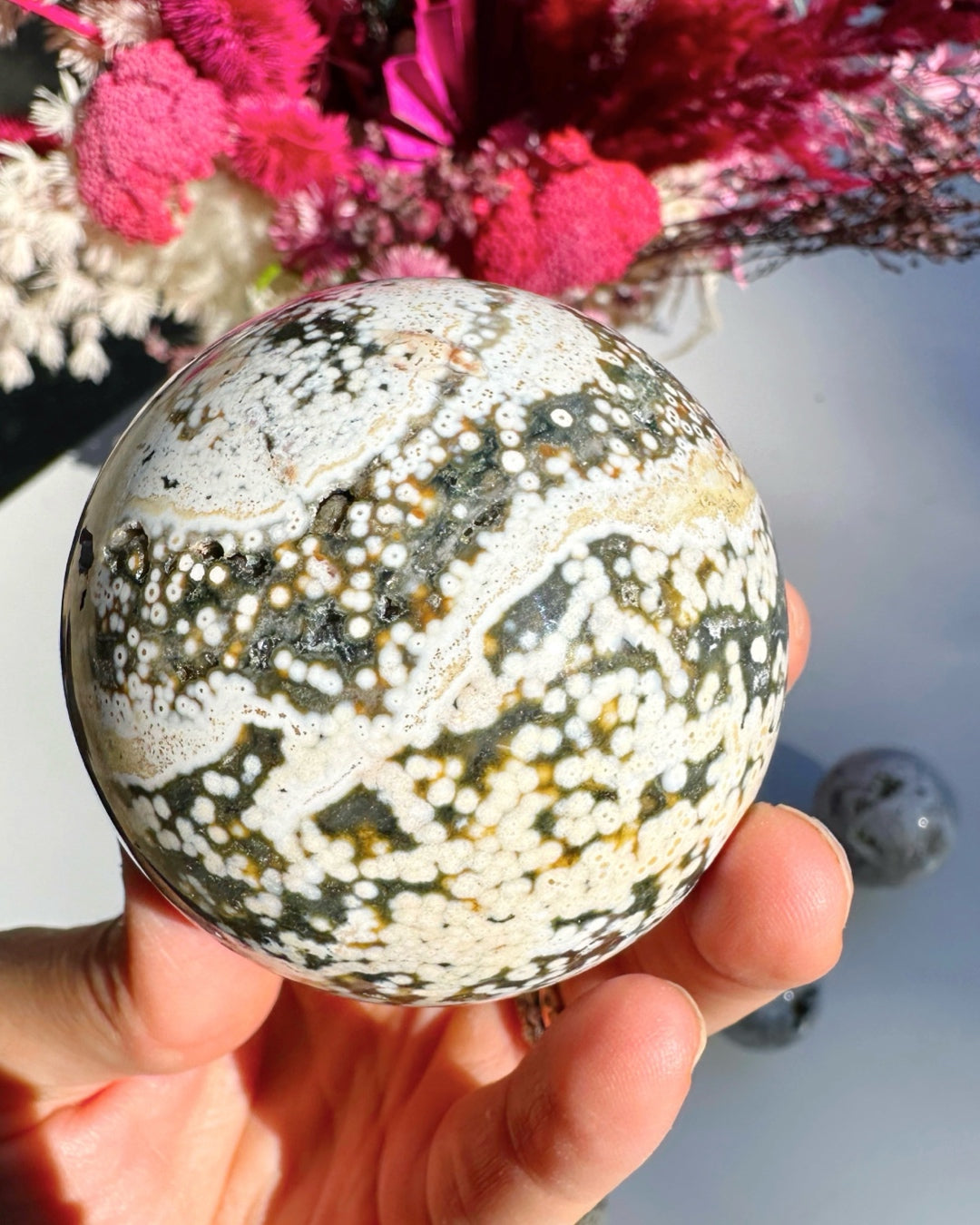 Ocean Jasper Sphere