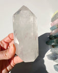 Clear Quartz Tower w/ Chlorite Inclusions