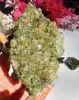 Epidote Quartz Cluster