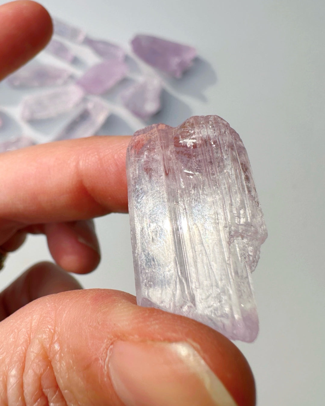 Raw Kunzite - Baltic Mermaid
