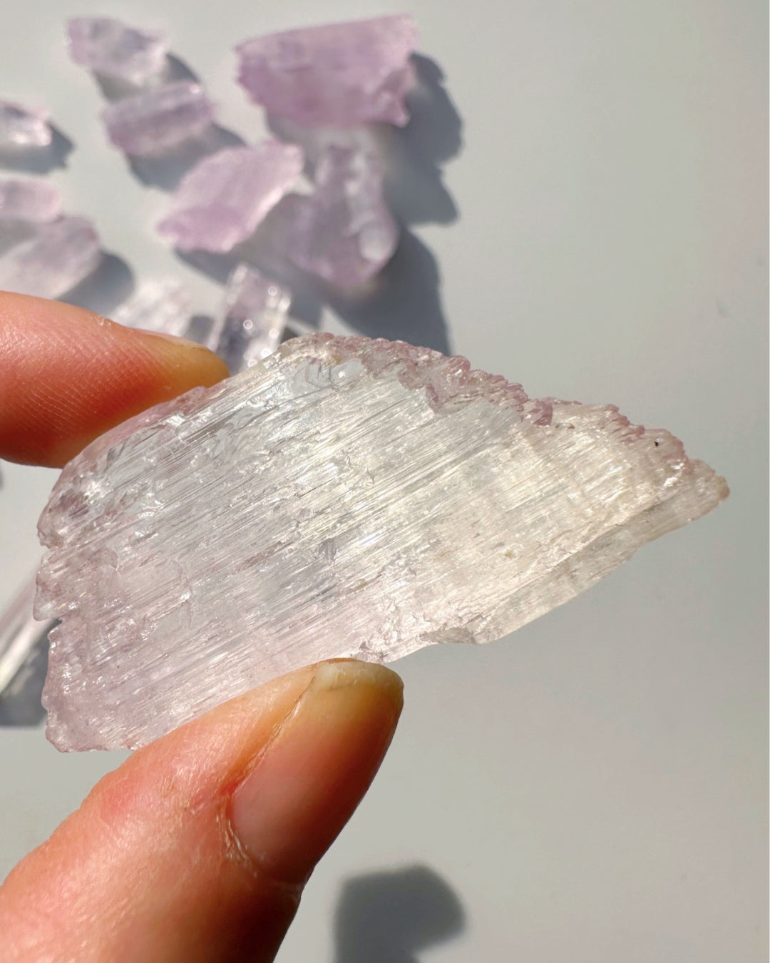 Raw Kunzite - Baltic Mermaid