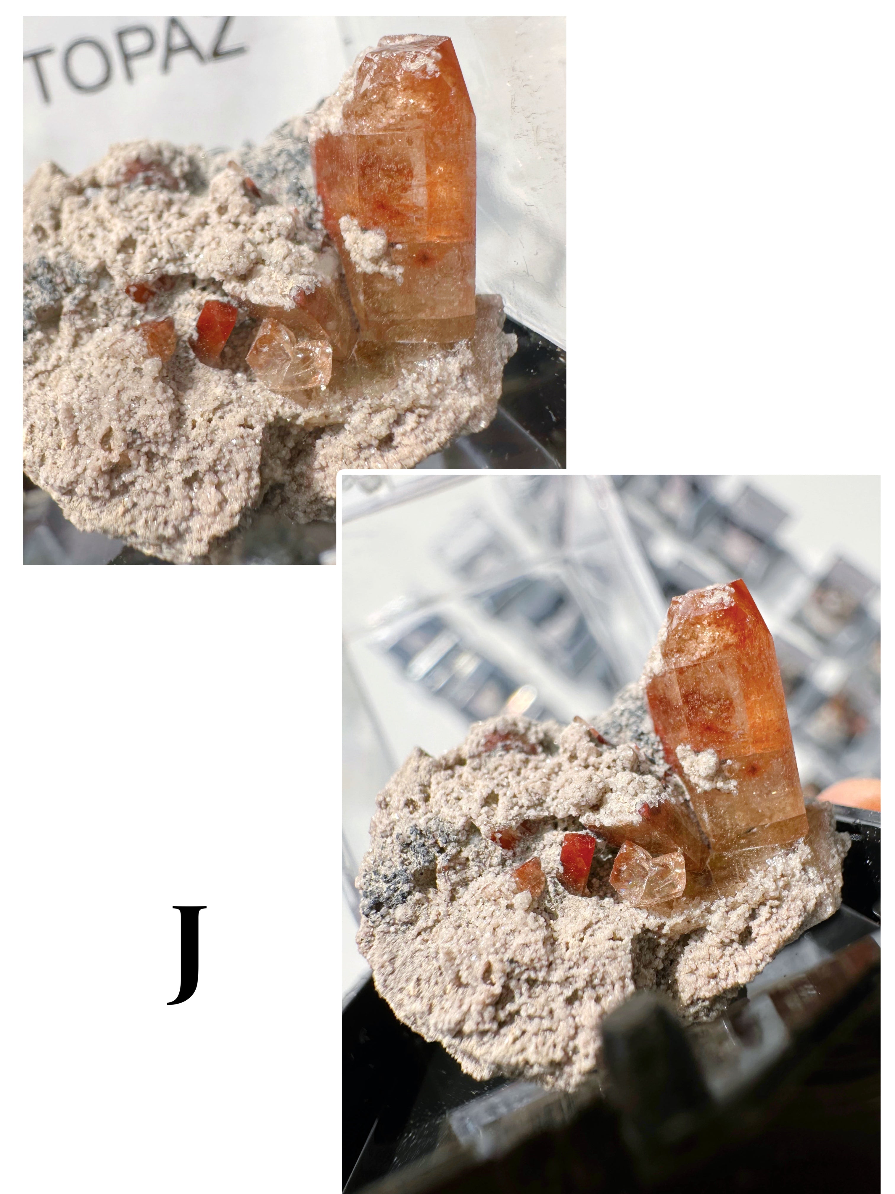 Natural Topaz Thumbnails in a Perky Box - from Zacatecas, Mexico - Baltic Mermaid