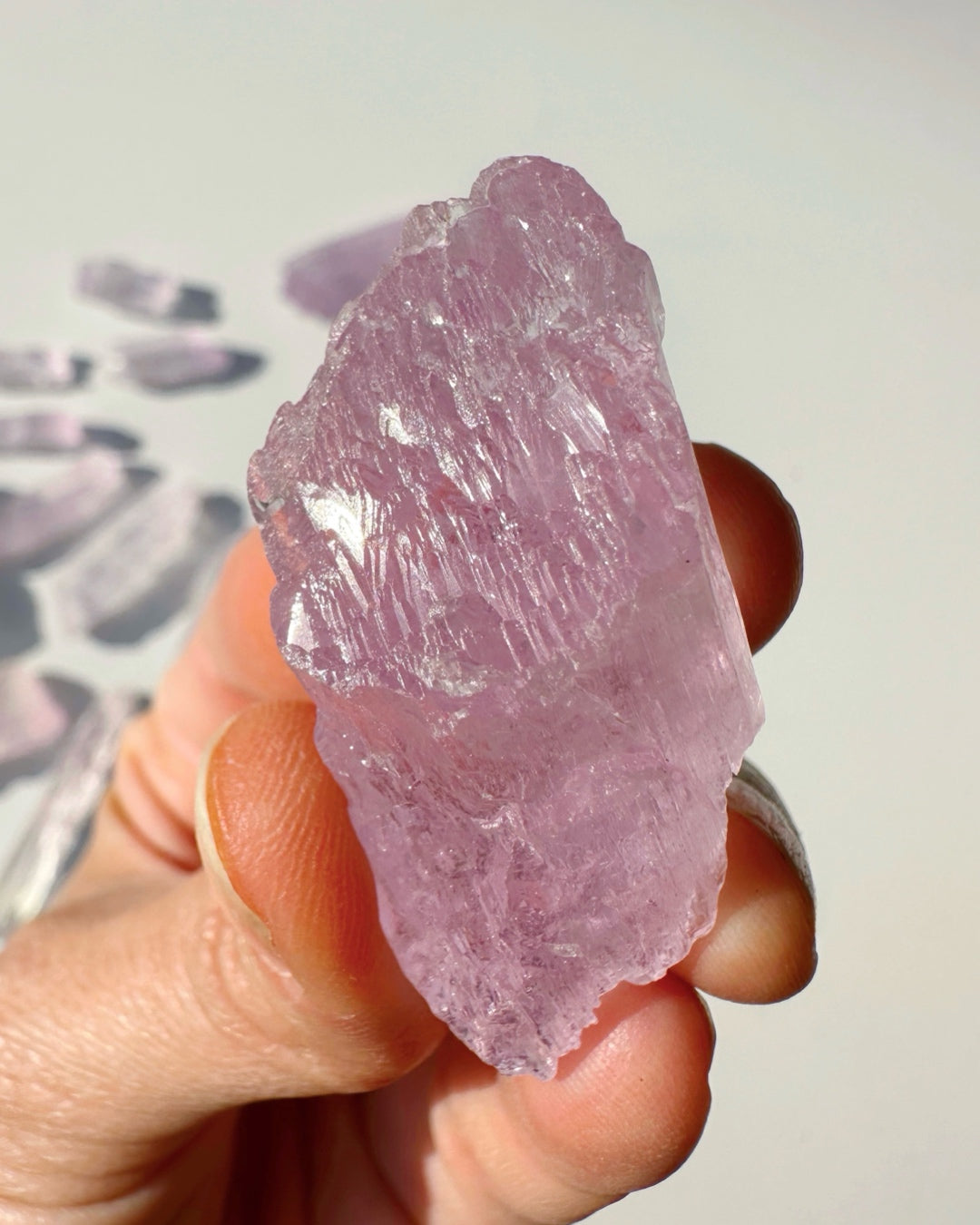 Raw Kunzite - Baltic Mermaid