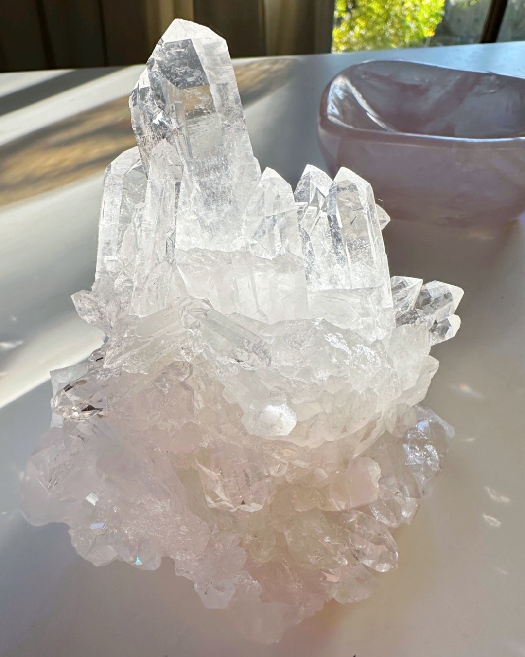 Clear Quartz Cluster - Baltic Mermaid