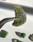 Chlum Moldavite w/ Rainbow 