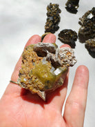 Rare Mali Green Grossular Andradite Garnet w/ Clinochlore AAA Quality Baltic Mermaid