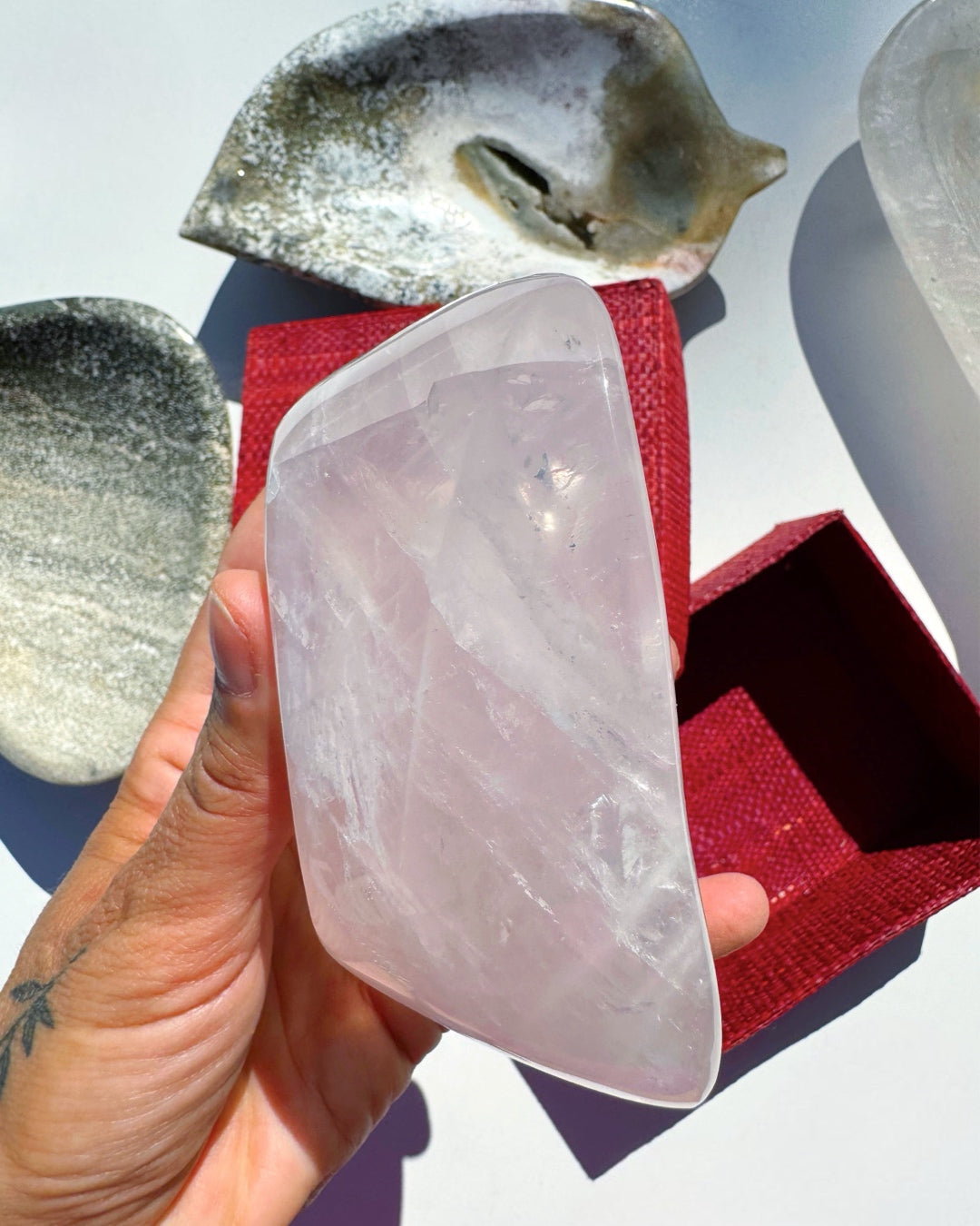 Rose Quartz Dish