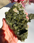 Epidote Quartz Cluster