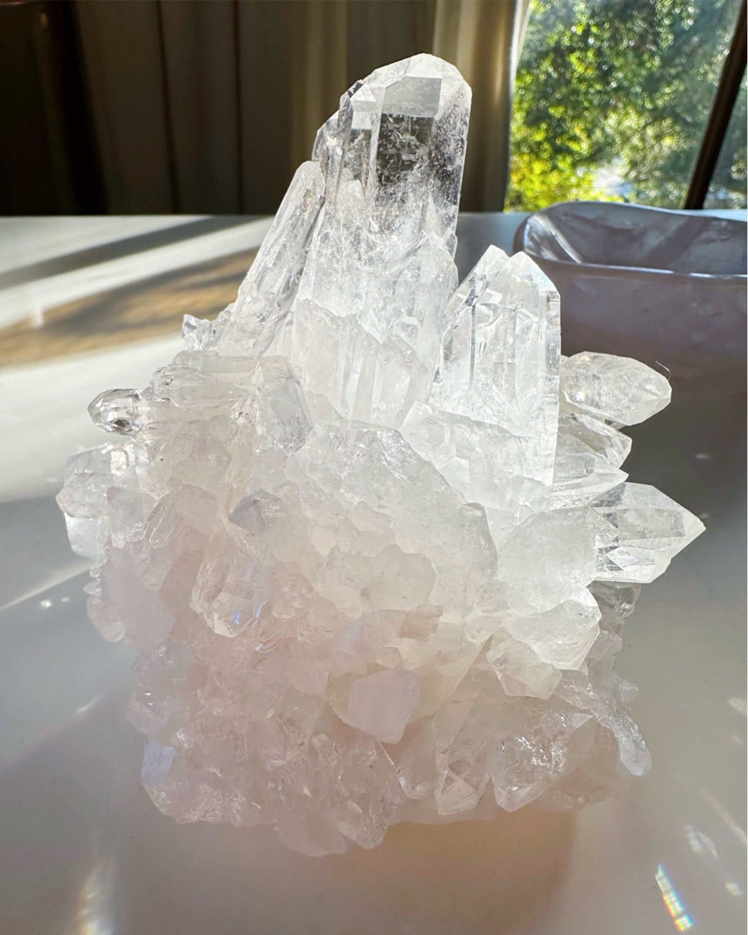 Clear Quartz Cluster - Baltic Mermaid