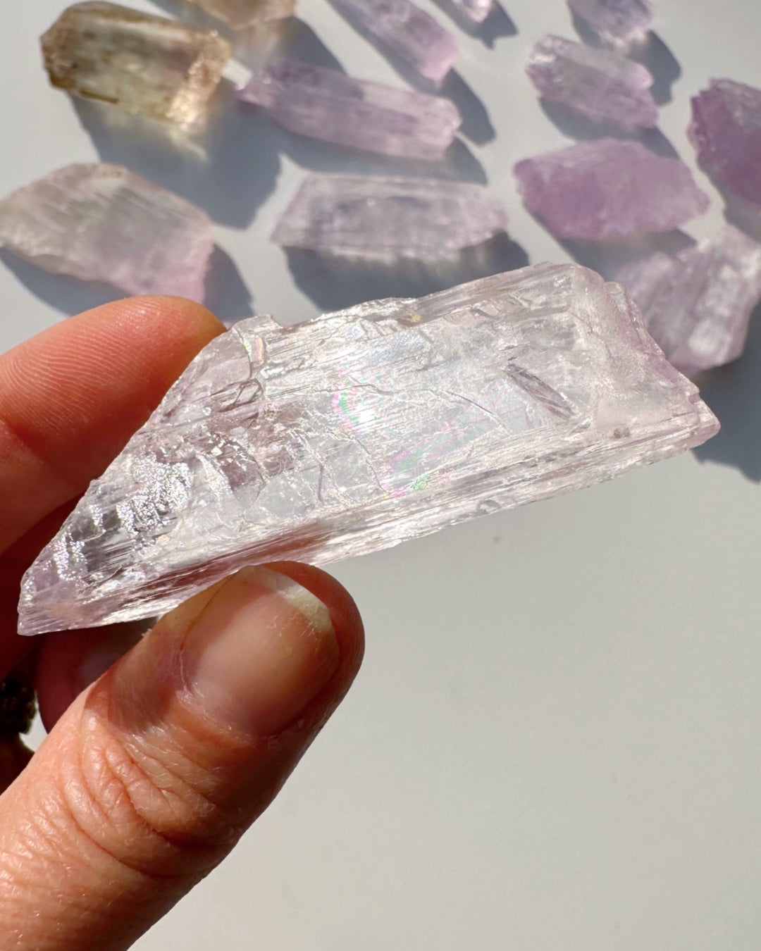 Raw Kunzite - Baltic Mermaid