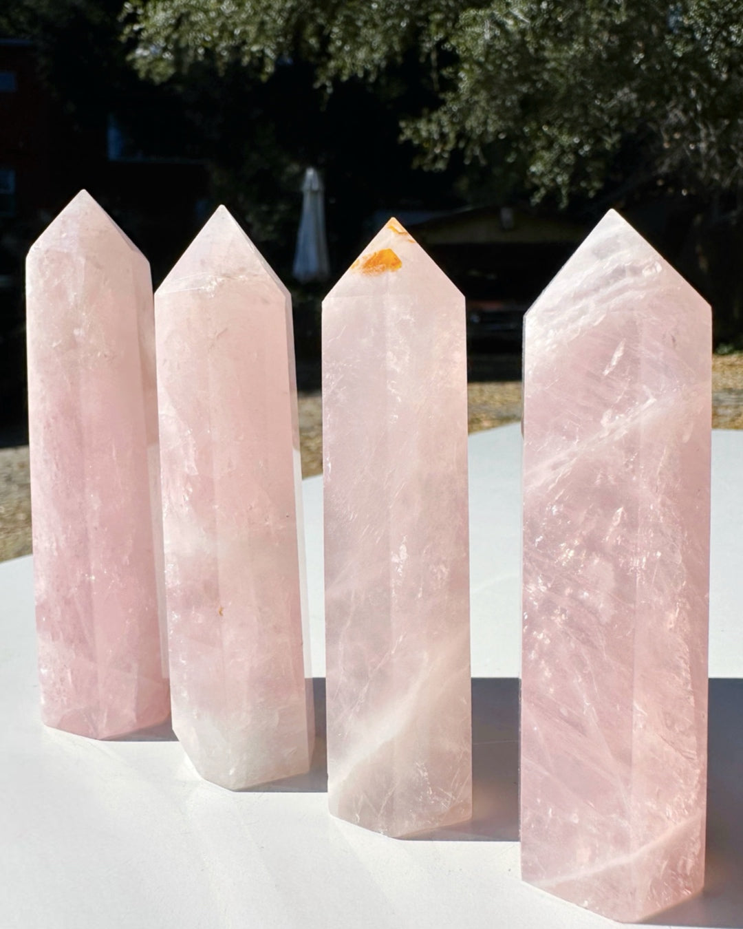 Rose Quartz Towers - Small - Baltic Mermaid