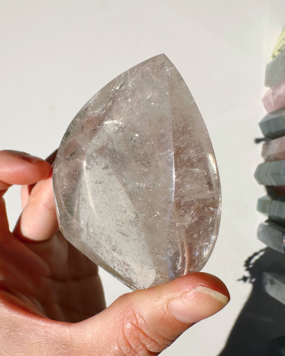 Clear Quartz Flame - Baltic Mermaid