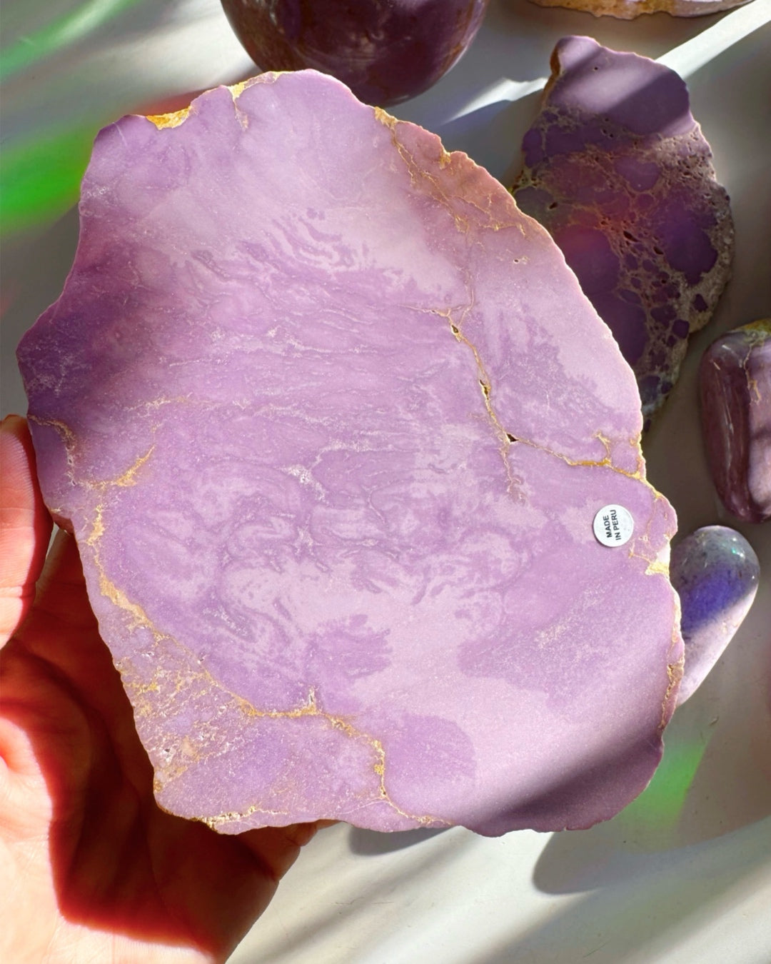 Phosphosiderite Slab - AAA - Baltic Mermaid